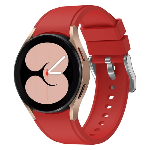 Silikonirannekoru Samsung Galaxy Watch 5 40/44/Pro 45mm punainen