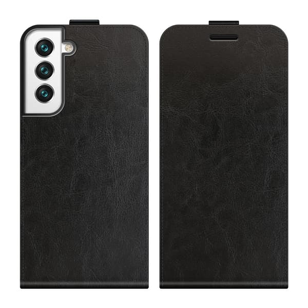 Flip Lædercover Samsung Galaxy S22 Sort