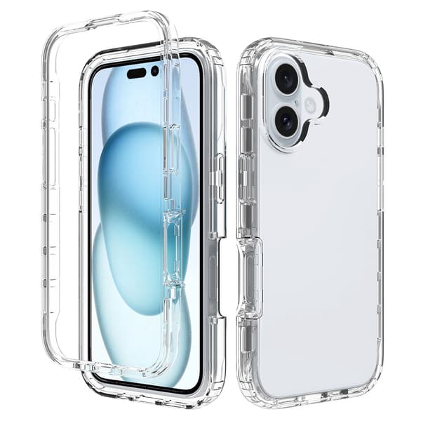 Allround Skal iPhone 16 Transparent