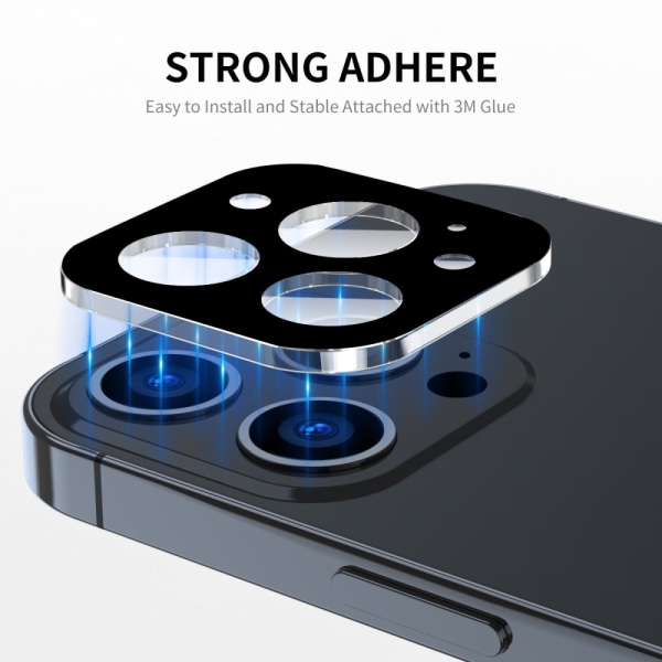 Hat Prince Full Cover Kamerabeskyttelse iPhone 15 Pro/15 Pro Max Svar
