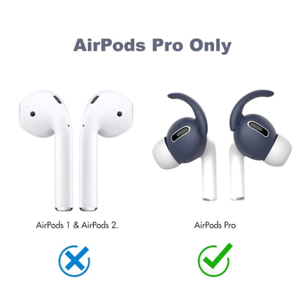 Sport EarHooks Apple AirPods Pro Hvid
