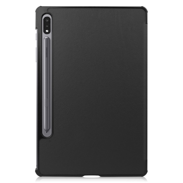 Samsung Galaxy Tab S7/S8 -kotelo, kolminkertainen musta
