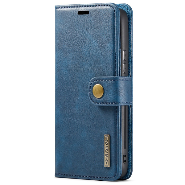 DG.MING 2-in-1 Magnet Wallet Samsung Galaxy S22 Blue