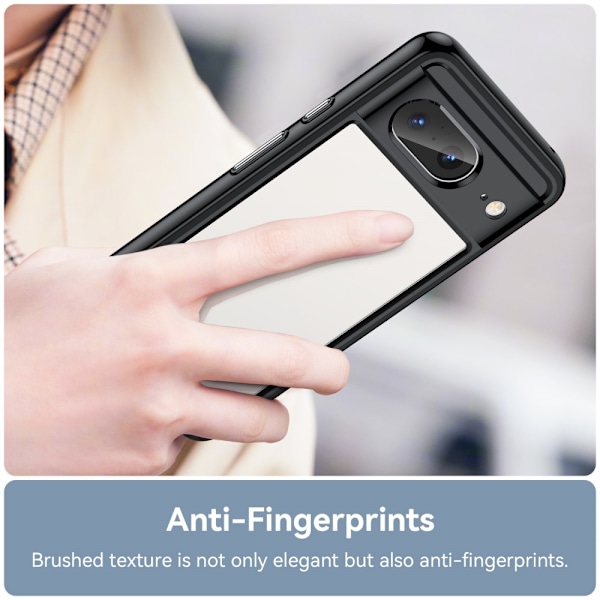 Hybrid Edge Case Google Pixel 8 Svart