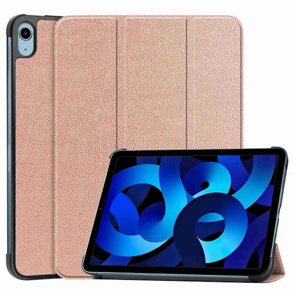 Apple iPad 11 11. sukupolvi (2025) Kotelo Tri-fold Ruusukulta