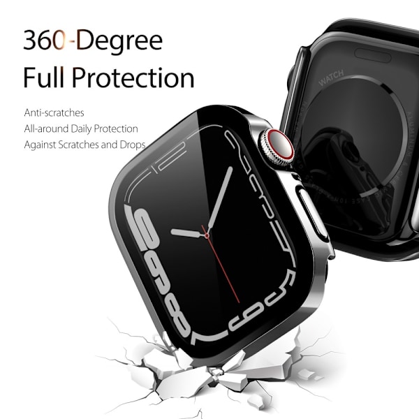 Dux Ducis Stødsikkert Skal Apple Watch 45mm Series 9 Sort