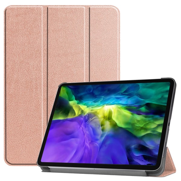 iPad Pro 11, 1. sukupolvi (2018) -kotelo, kolminkertainen vaaleanpunainen