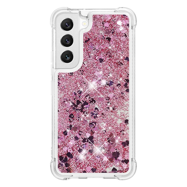 Glitter Bling TPU Case Samsung Galaxy S23 Roséguld