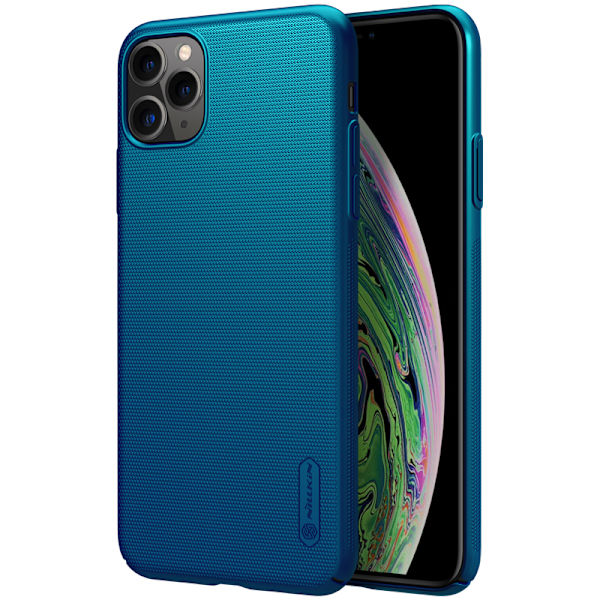 Nillkin Super Frosted Kuori iPhone 11 Pro Max Sininen