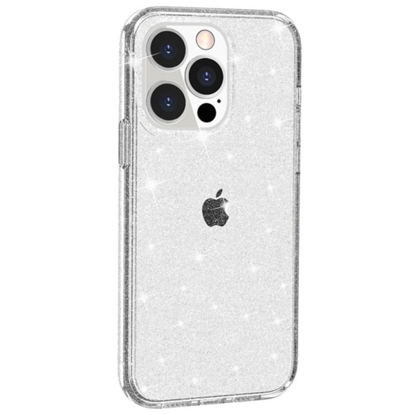 Skal iPhone 14 Pro Glitter Transparent