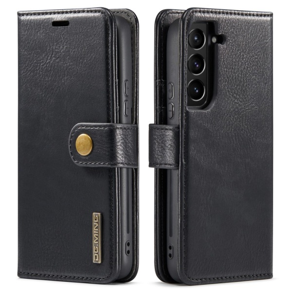 DG.MING 2-i-1 Magnet Pung Samsung Galaxy S22 Sort