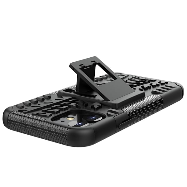 Hybridskal Med Stativ iPhone 12 Mini Sort