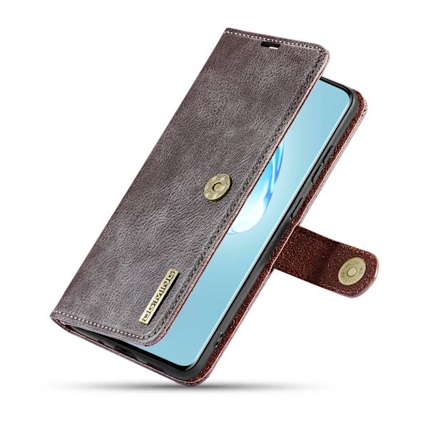 DG.MING 2-in-1 Magnet Wallet Samsung Galaxy S20 Brun