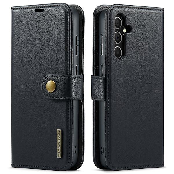 DG.MING 2-i-1 Magnet Pung Samsung Galaxy S23 FE Sort