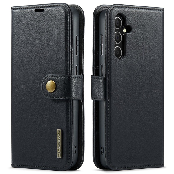 DG.MING 2-in-1 Magnet Wallet Samsung Galaxy S23 FE Black