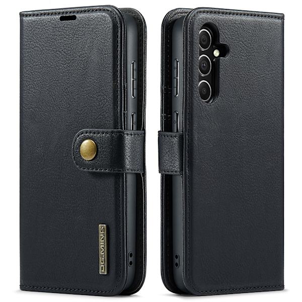 DG.MING 2-in-1 Magnet Wallet Samsung Galaxy S23 FE Black