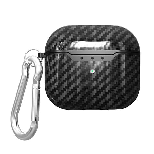 Carbon Cover Apple AirPods 3 Sort