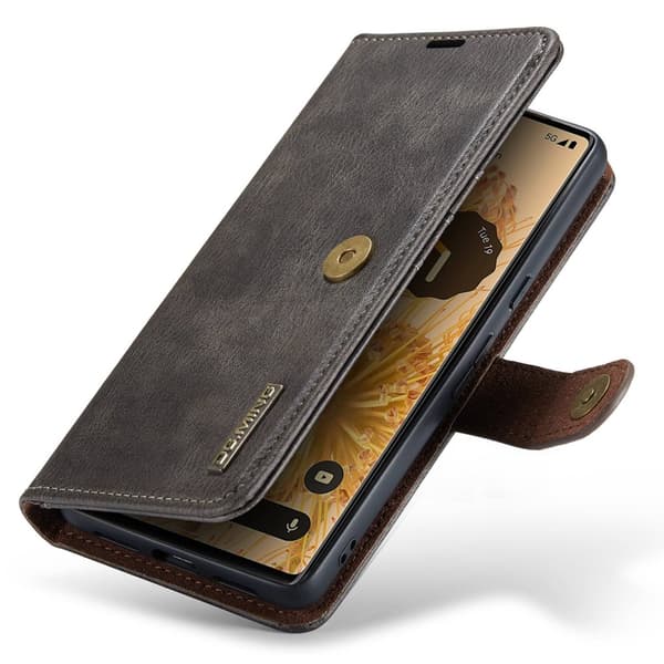 DG.MING 2-i-1 Magnetiskt Plånboksfodral Google Pixel 7 Pro Brun