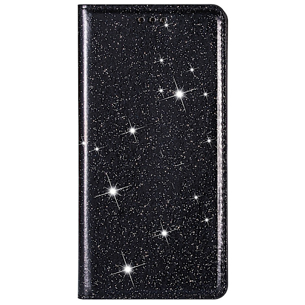 Glitter Pungetui iPhone 14 Pro Sort
