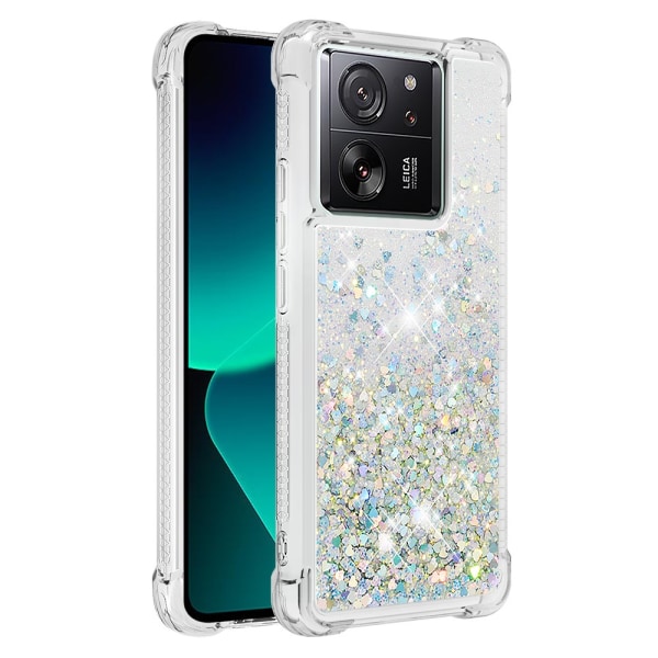 Glitter Bling TPU Cover Xiaomi 13T Sølv