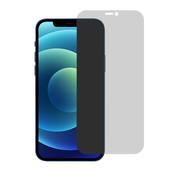 Privacy Skærmbeskyttelse iPhone 12/12 Pro Hærdet Glas