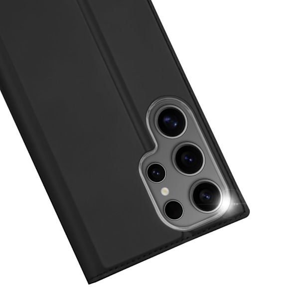 Dux Ducis Skin Pro Läderfodral Samsung Galaxy S25 Ultra Svart