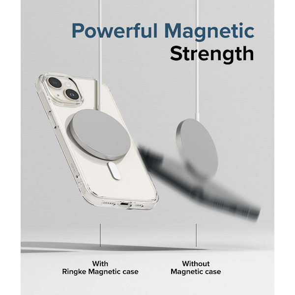 Ringke Fusion Magnetic Case iPhone 15 Matte Clear