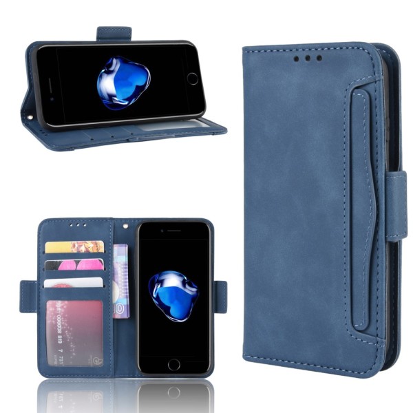 Multi Slot -lompakkokotelo iPhone 7/8/SE Sininen
