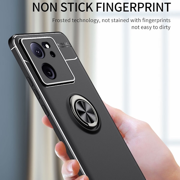Skal Med Ringhållare Xiaomi 13T Svart