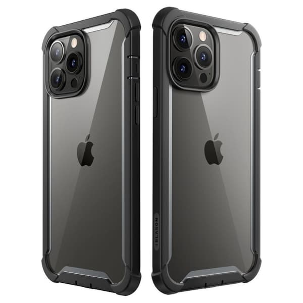 SUPCASE Ares läpinäkyvä kotelo iPhone 14 Pro Max musta