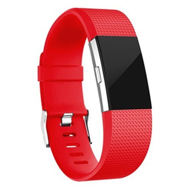 Silikonarmband Fitbit Charge 2 Röd