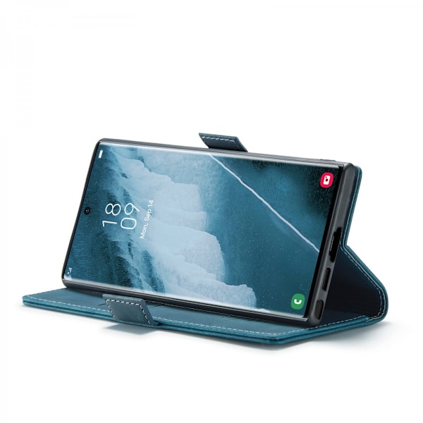 CaseMe Slim Lompakkokotelo Samsung Galaxy S23 Ultra Sininen
