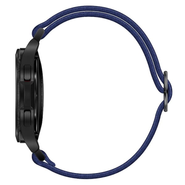 Elastisk Nylonrem til Samsung Galaxy Watch 7 44mm Mørkeblå