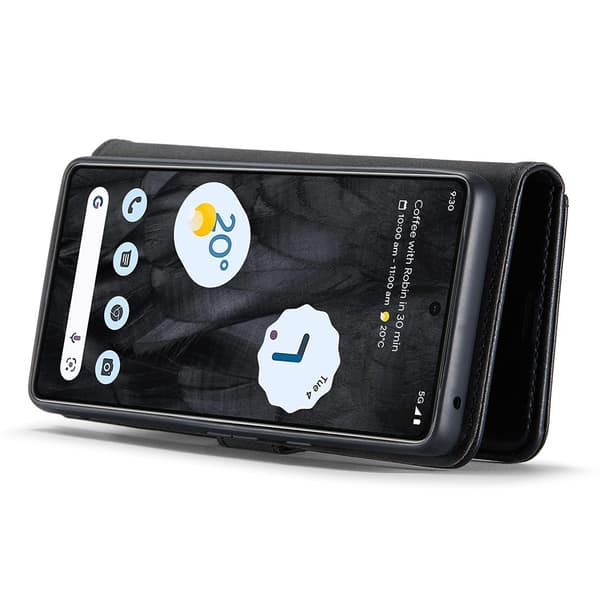 DG.MING 2-i-1 Magnetiskt Plånboksfodral Google Pixel 8 Pro Svart