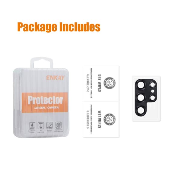 Hat Prince Kamera Beskyttelse Aluminium Samsung Galaxy S25 Plus Sort