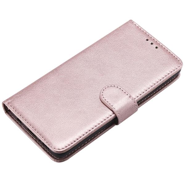 Magnetisk læderpung Samsung Galaxy S10 Roséguld