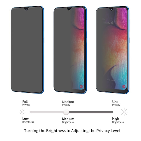 HAT PRINCE Privacy Skärmskydd Samsung Galaxy A50/A50s/A30s/A30
