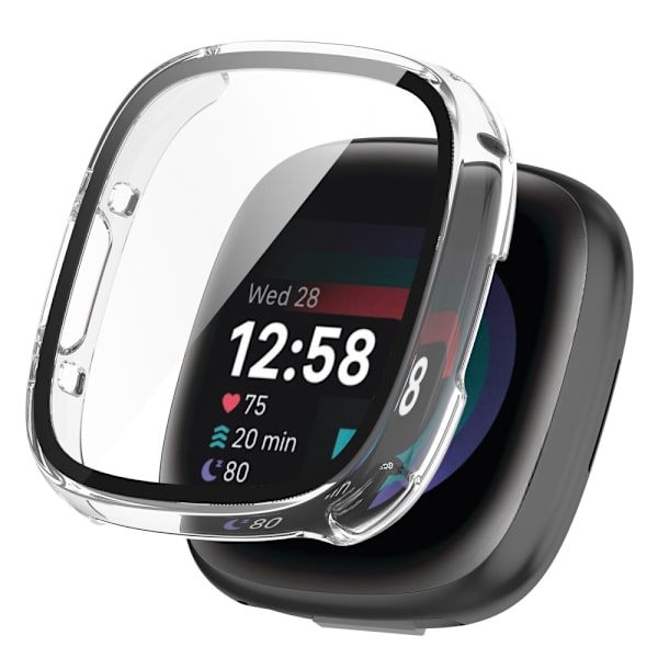 Hårdskal Fitbit Versa 4/Sense 2 Transparent