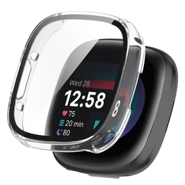 Hårdt cover Fitbit Versa 4/Sense 2 Transparent