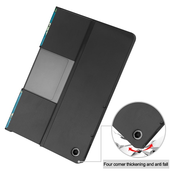 Lenovo Tab Plus Fodral Tri-fold Körsbärsblommor