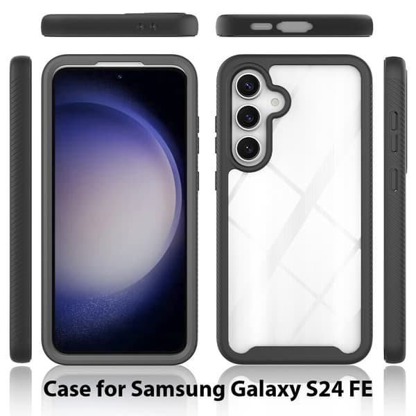 Allround Cover Skal Samsung Galaxy S24 FE Sort
