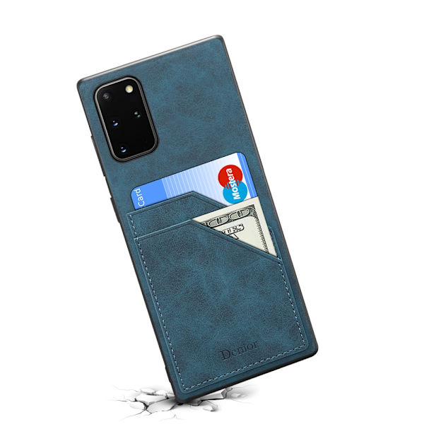 Læderetui Kortlomme Samsung Galaxy Note 20 Ultra Blå