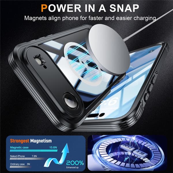Ultra Full Protection MagSafe Case iPhone Air Black