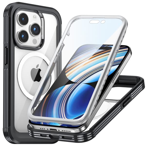 Ultra Full Protection MagSafe Skal iPhone 15 Plus Svart