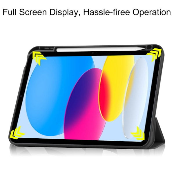 Apple iPad 11 11. sukupolvi (2025) Tri-Fold Kotelo Kynätelineellä