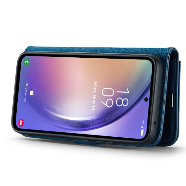 DG.MING 2-in-1 Magnet Wallet Samsung Galaxy A54 Blue