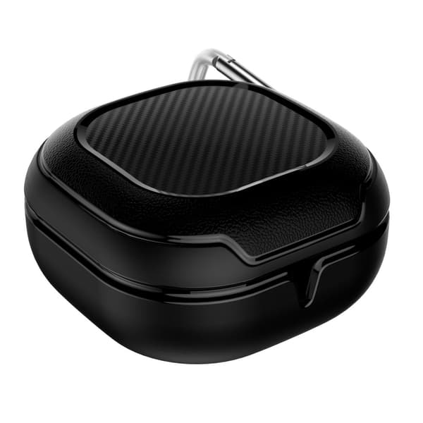 Stødsikkert Etui Med Karabinhake Galaxy Buds Live/Pro Sort