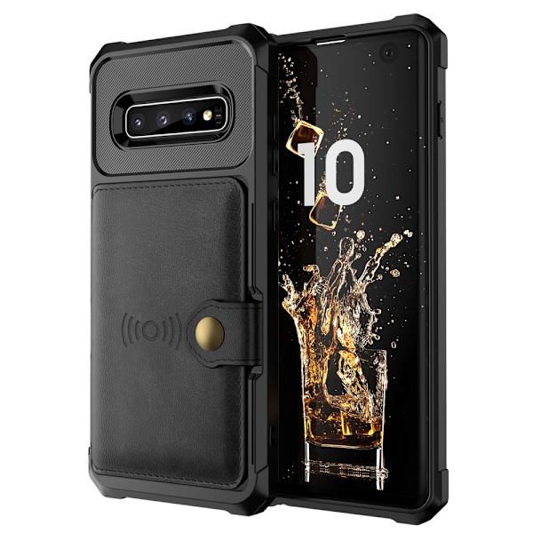 Multi-Slot-kotelo Samsung Galaxy S10 musta