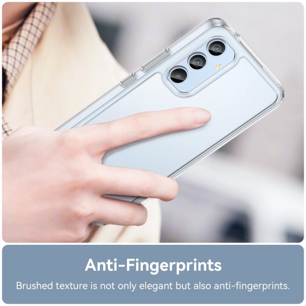 Hybridi reunakotelo Samsung Galaxy A54 läpinäkyvä