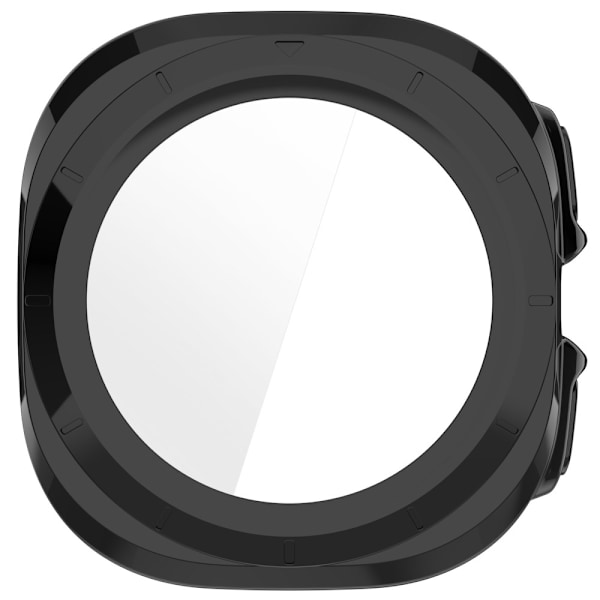 Skal Samsung Galaxy Watch Ultra 47mm Hårdplast + Glas Sort